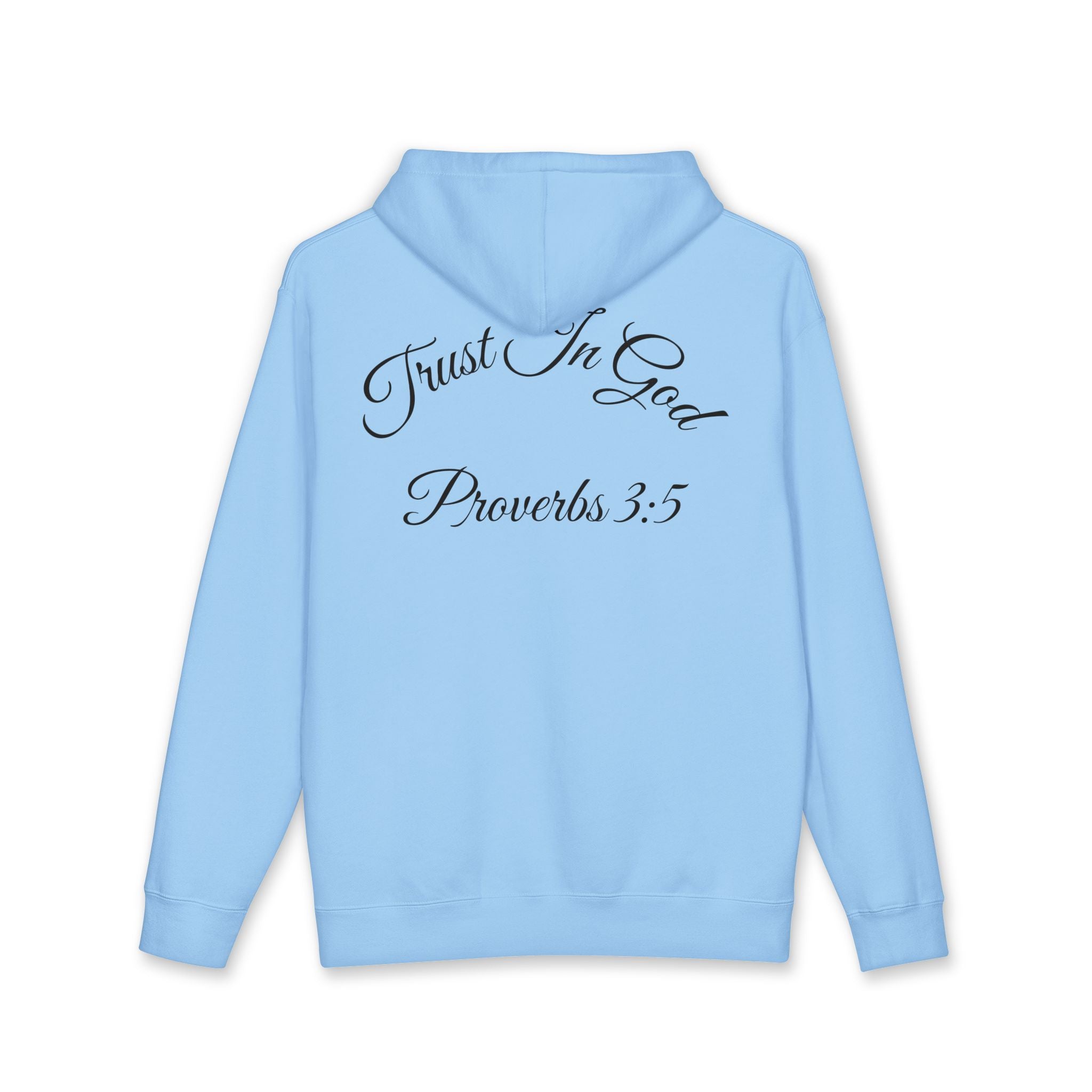 Redeem Hoodie — "Trust In God Proverbs 3:5" Christian Faith Pullover