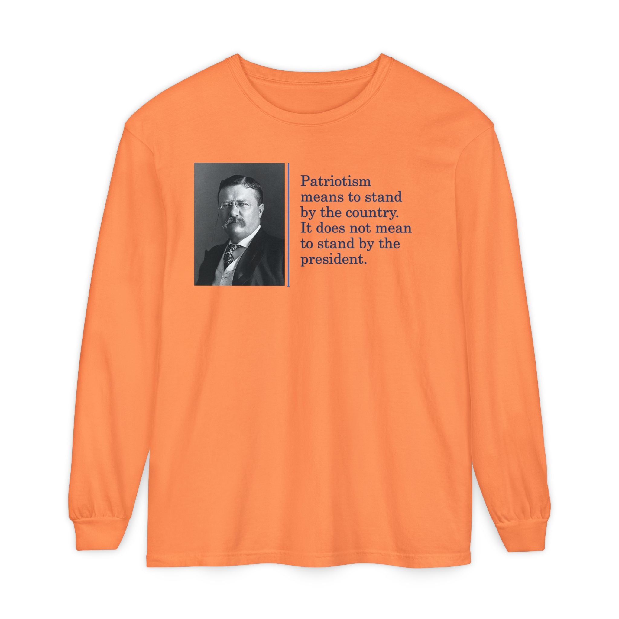 Unisex Garment-dyed Long Sleeve T-Shirt