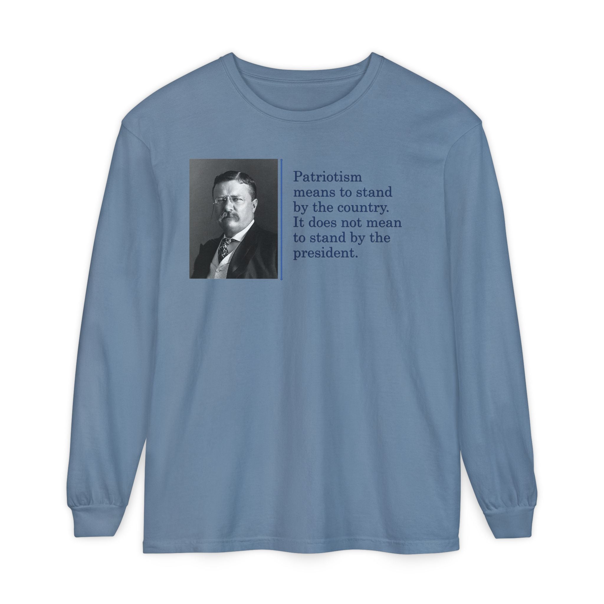 Unisex Garment-dyed Long Sleeve T-Shirt