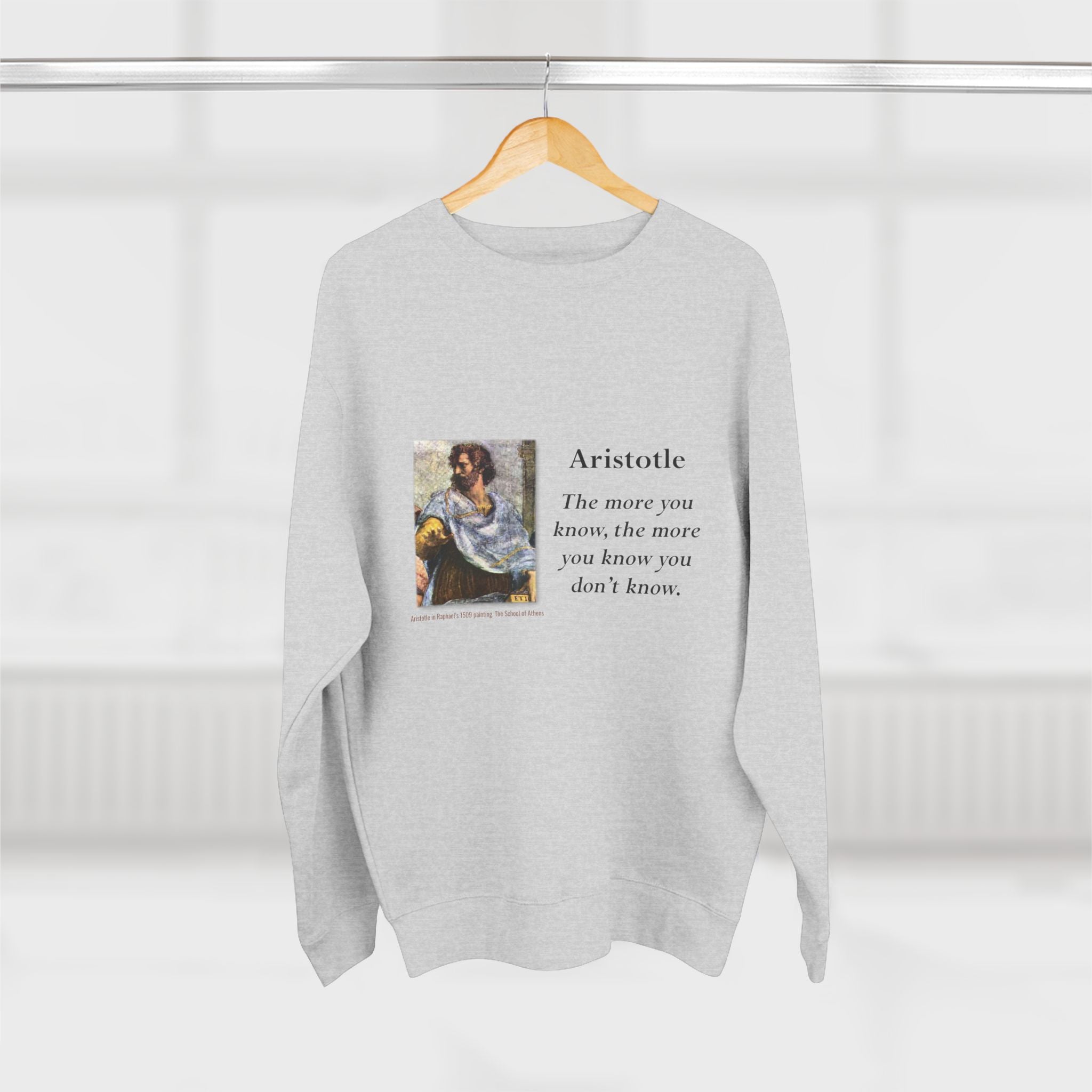 Unisex Crewneck Sweatshirt - the more you know
