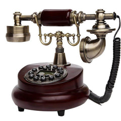 Bluetooth Retro Telephone Household Antique Nostalgic Old-Fashioned Phone.  Connect to a grandchilds cellphone and watch what happens when you give them a call and show them how to answer it.